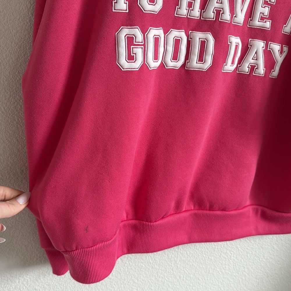 Pink Graphic Sweatshirt - Picture 4 of 5